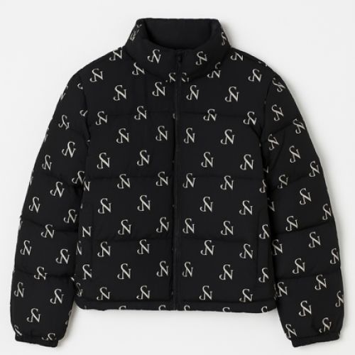 Statement Puffer Jackets Without Hood